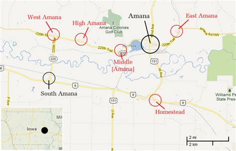 amana settlement.